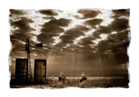Cowboy Heaven by artist Gray Hawn